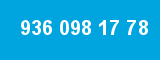 936 098 17 78 936 098 17 78
